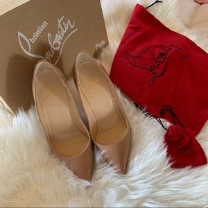 Christian Louboutin Pigalle Follies 100 Patent Nude